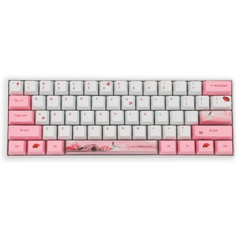 

dye Subbed PBT Keycap 73 Keys OEM Profile Keycaps For MX Switches dz60/GK64/GK61/RK61/ALT61/Annie /poker keyboard