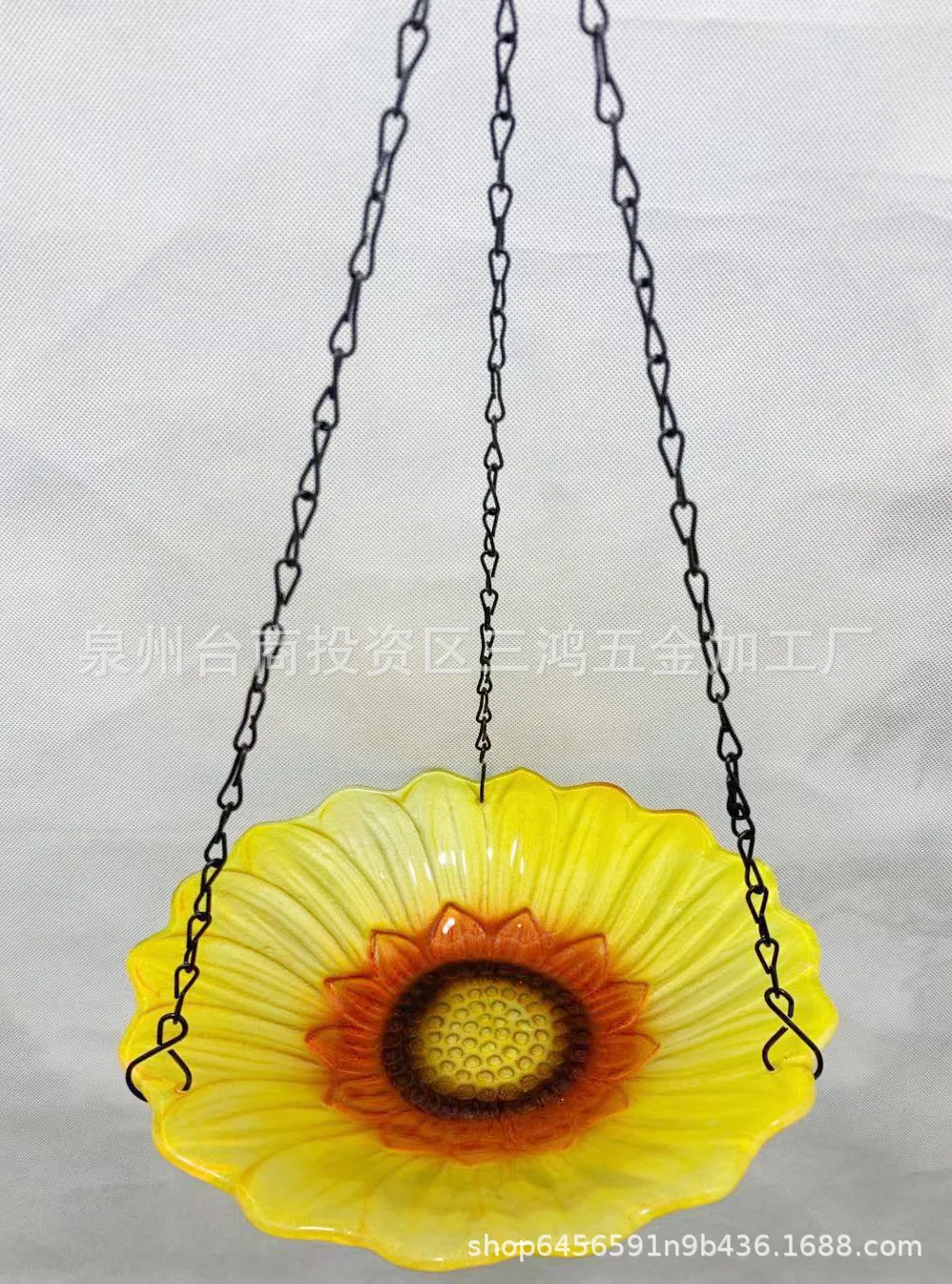 

Classic hot-selling outdoor sunflower bird bath bird feeder garden garden ornaments bird feeder