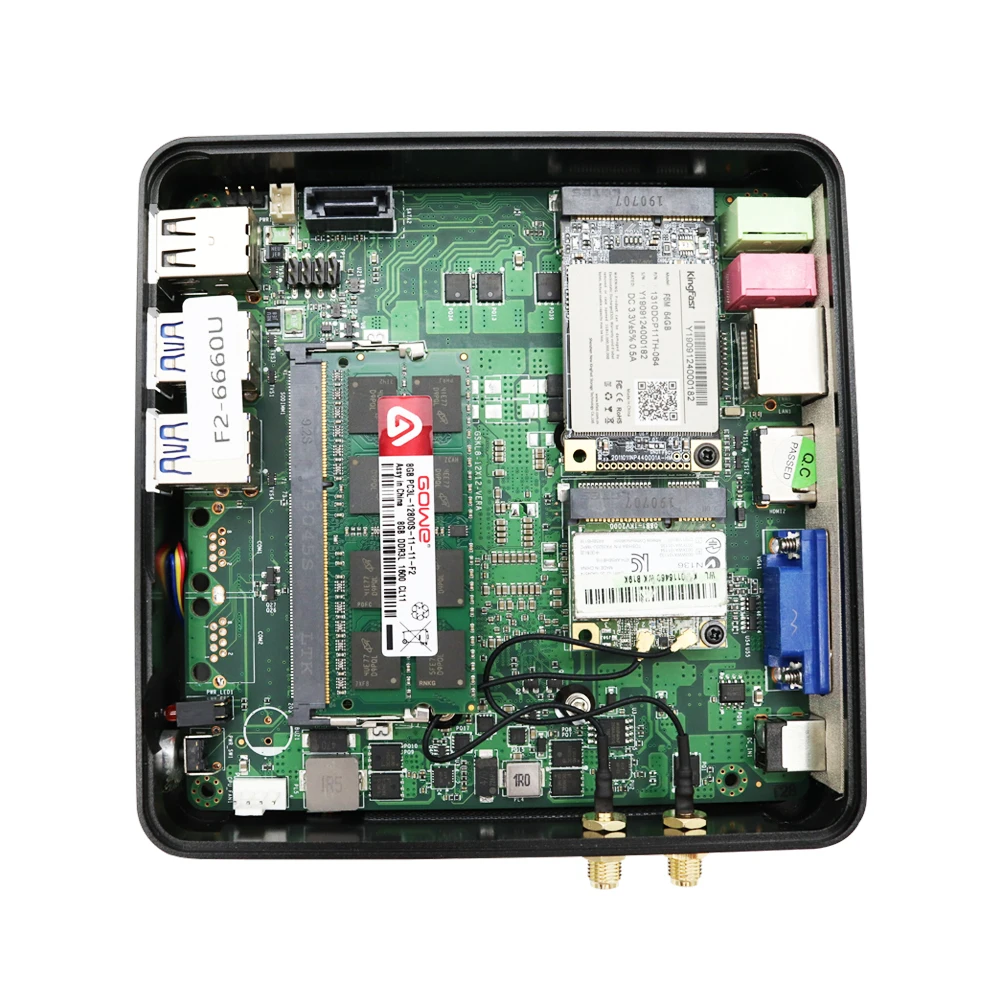 Мини-ПК с Windows 10 Intel Core i3 4010Y i5 7267U i7 7567U 4K поддержка HDMI VGA Wi-Fi DDR4 ОЗУ энергосберегающий