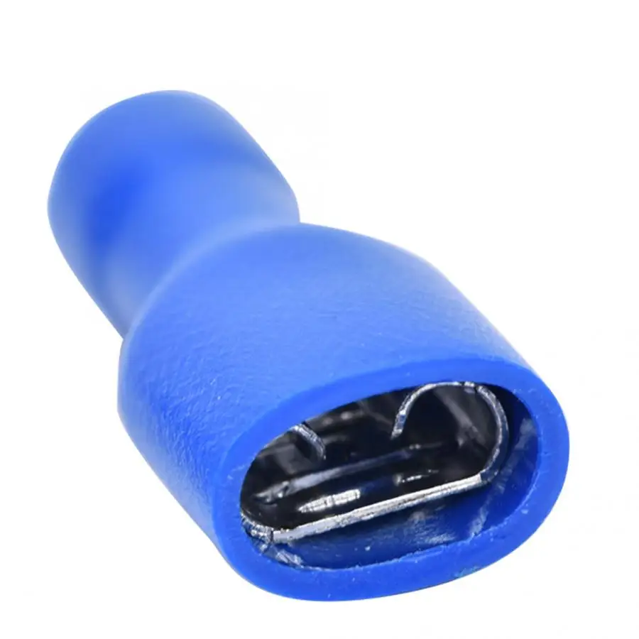 100 шт. FD 1 25 MDD женский + мужской обжимные клеммы Лопата изолированные