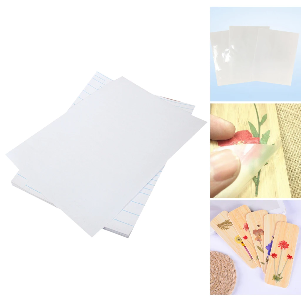 

20Sheet Cold Laminating Film for Handmade Photo Picture Scrapbooking Card Making