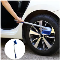 long handle car wash wheel brush tire vehicle wash broom truck tire cleaning soft brush auto detailing motorcycle cleaning tools