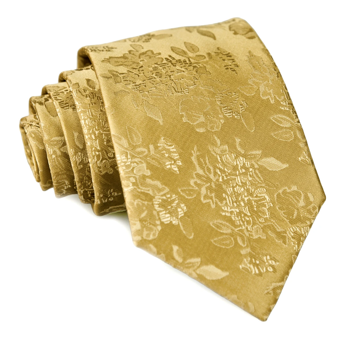 Модные мужские галстуки с цветочным принтом однотонные желтые золотые Галстуки