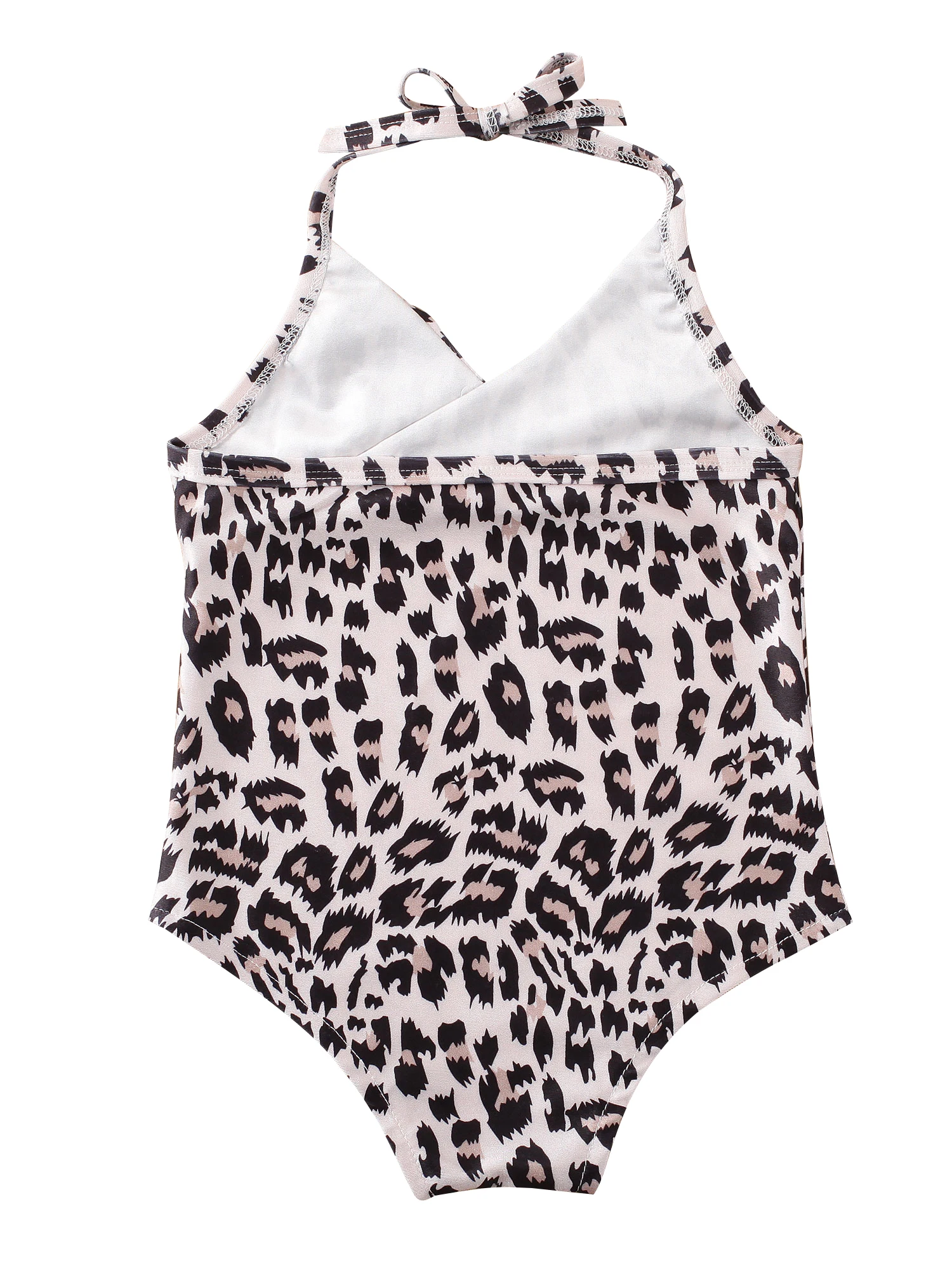 

2020 Baby Girl summer swimsuit Infant Kids Leopard Print One Piece Swimming Costume beach holiday Swimwear Outfits