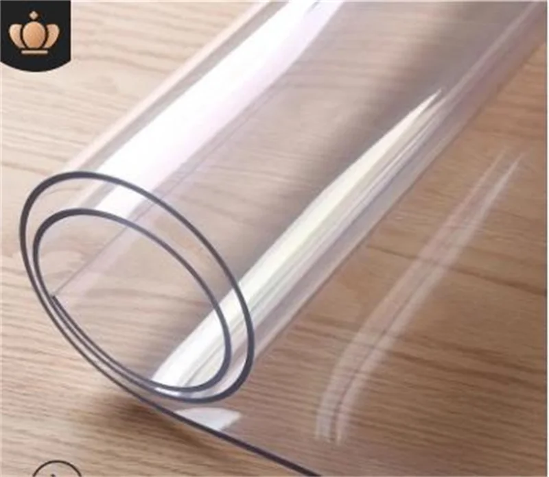 Большая прозрачная матовая ПВХ мягкая стеклянная скатерть водонепроницаемый и