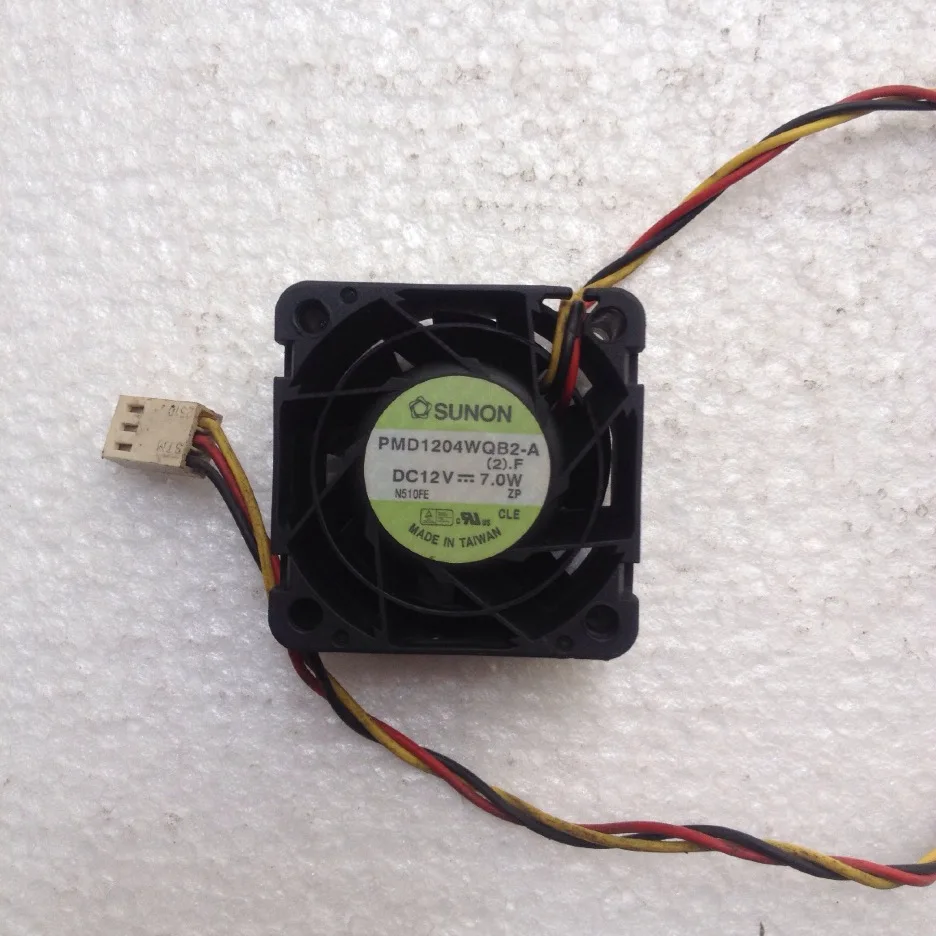 SUNON PMD1204WQB2-A 2.F DC 12V 7,0 W 40x40x28mm 3-проводной Вентилятор охлаждения сервера