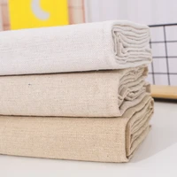 50x150cm raw cloth faux linen cotton fabric rough solid linen fabric diy sewing storage bag and pillow case background fabric