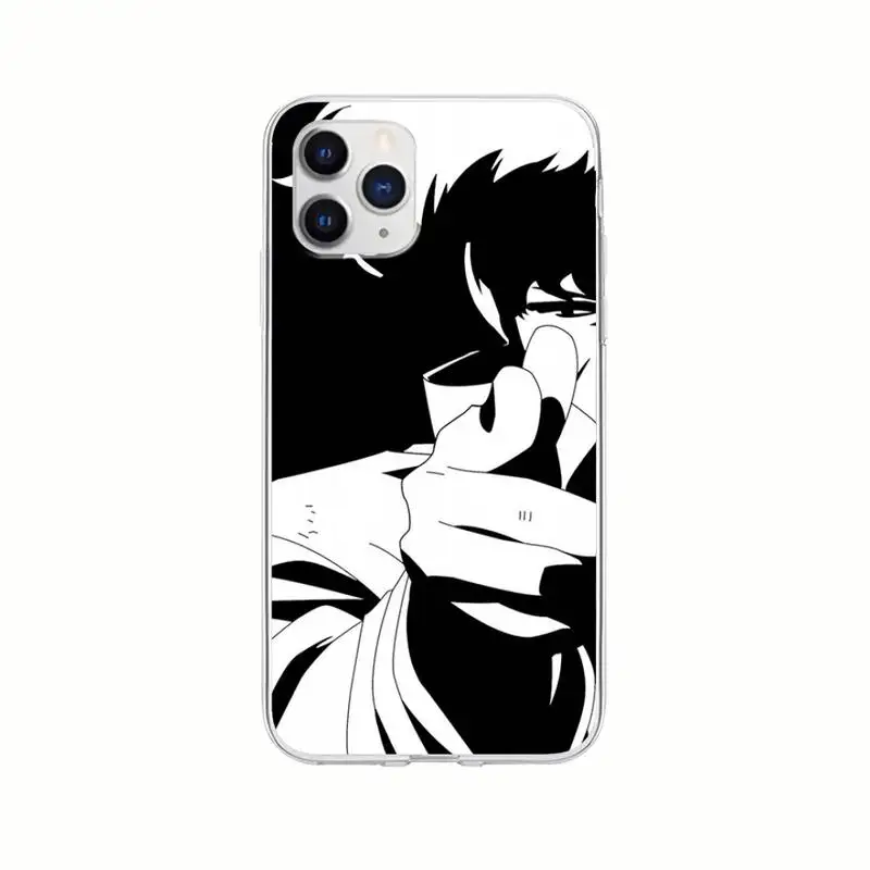 

Cowboy Bebop See You Space Transparent Mobile Phone Case For Samsung Galaxy A21S A71 S8 S9 S10 Plus Lite S20 Note 20 Ultra Cover