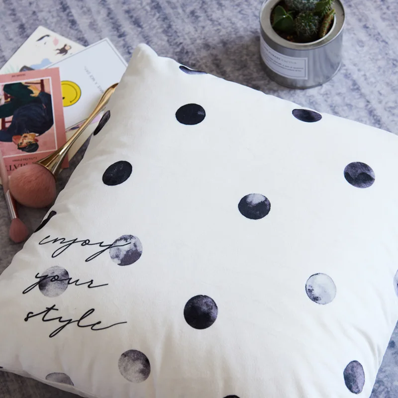 Роскошный светильник высокого качества бархатная наволочка для подушки