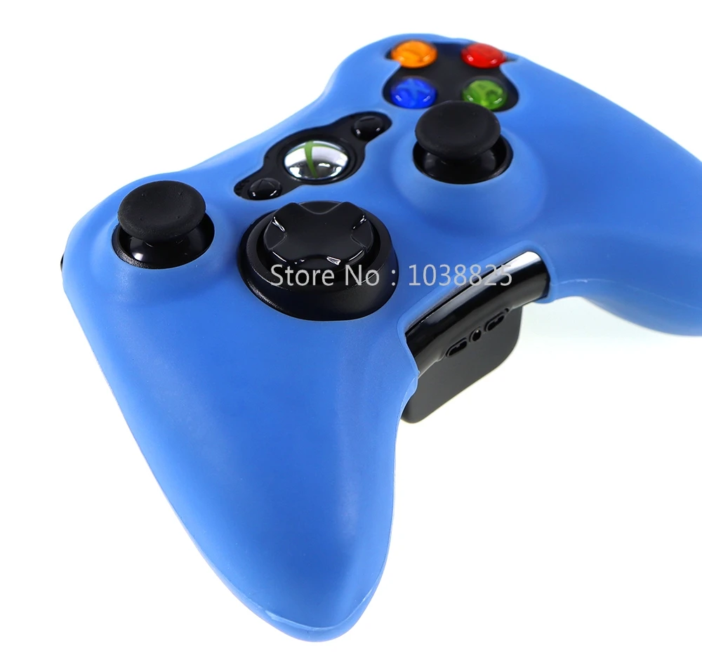 20 шт./лот защитный силиконовый чехол мягкий для XBOX 360 Контроллер тонкий геймпад |