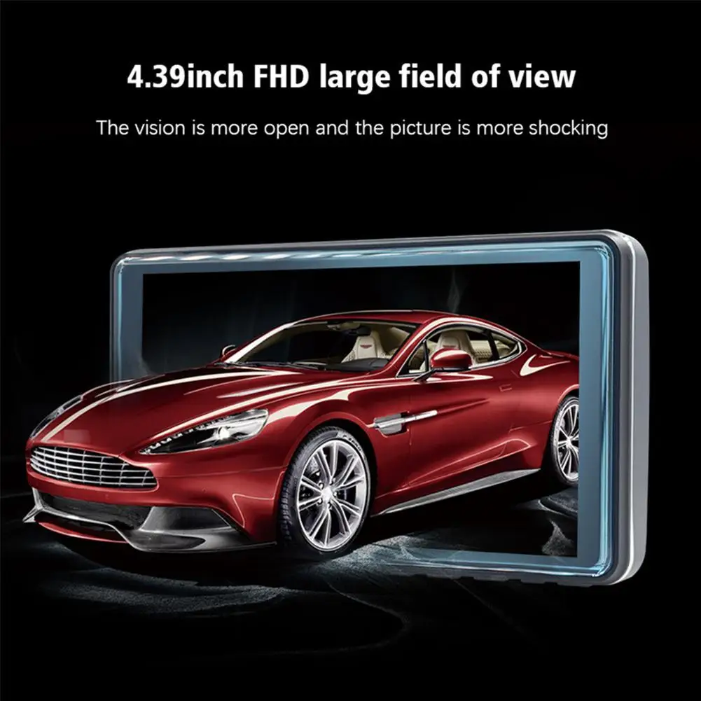 

Driving Recorder IPS 4.39 Inch Front And Rear Dual Recording High-definition Night Vision Hidden Driving Recorder