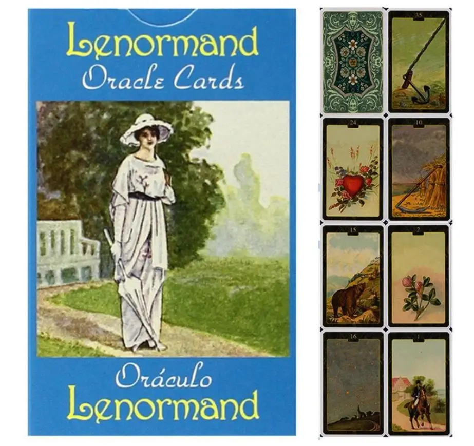 Новые карты Таро колода ораклес таинственное гадания колесо года для женщин