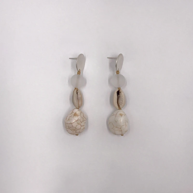 Серьги-подвески в готическом стиле женские винтажные длинные сережки бохо с