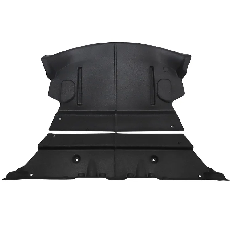 2х Автомобильный задний багажник звукоизолированный хлопковый коврик для Tesla Model