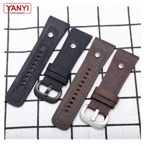 Genuine Leather Bracelet for Friday P1P2BQ1Q3V1 watch strap 28mm Brown watchband Retro wristwatches band Double top leather belt Genuine Leather Bracelet for Friday P1P2BQ1Q3V1 watch strap 28mm Brown watchband Retro wristwatches band Double top leather belt
