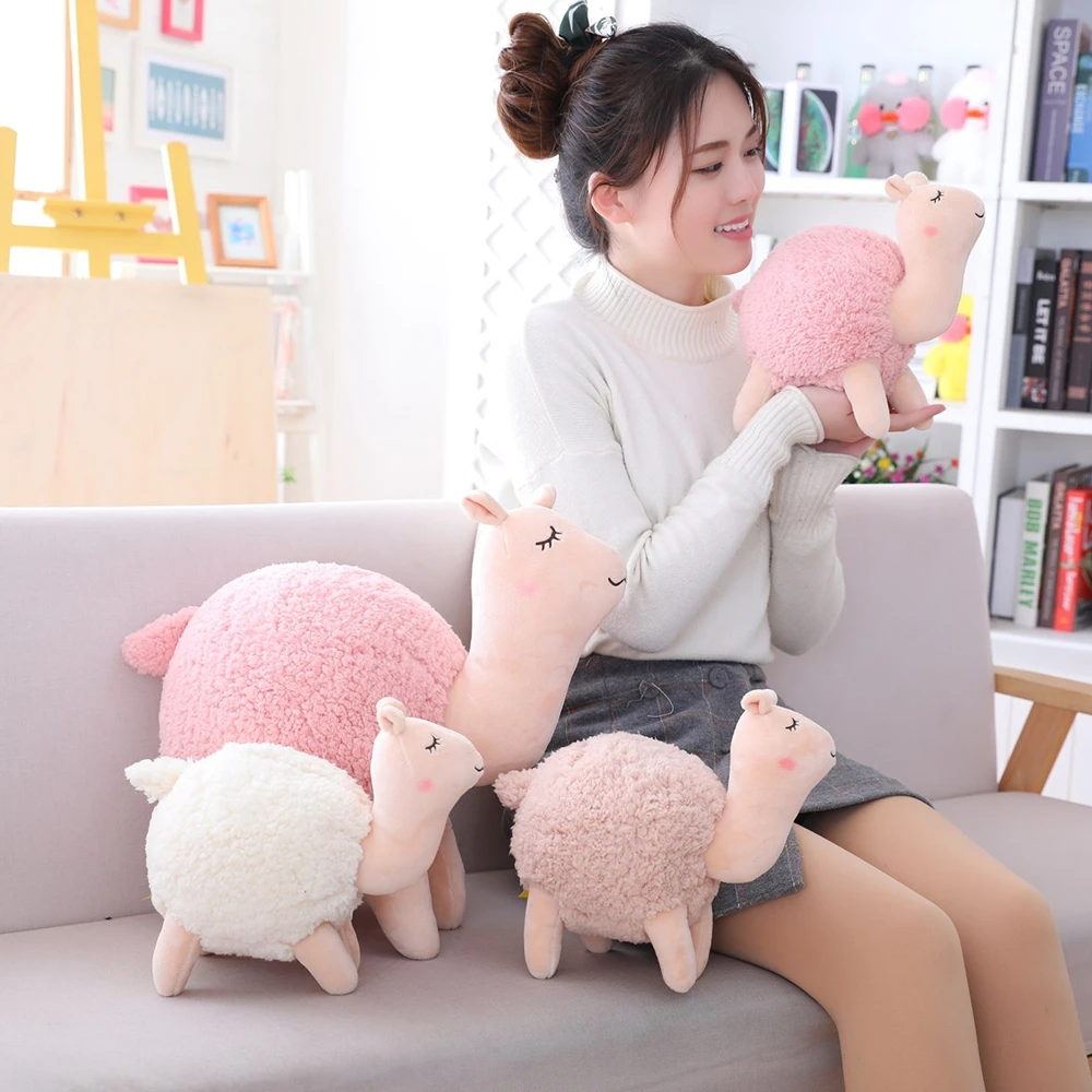 25/40 см милая плюшевая кукла из альпаки игрушки аппетитные мягкие животные