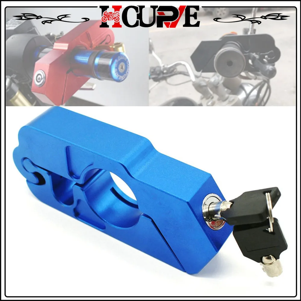 

For Yamaha YZF-R1 YZF-R6 YZF R3 R25 MT-03 MT-25 Motorcycle Handlebar Lock ATV Brake Clutch Security Safety Theft Protection Lock