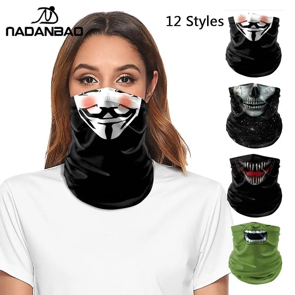 NADANBAO Мода Уход за кожей лица крышка карателям Deapool Venom бандана Защитная Балаклава