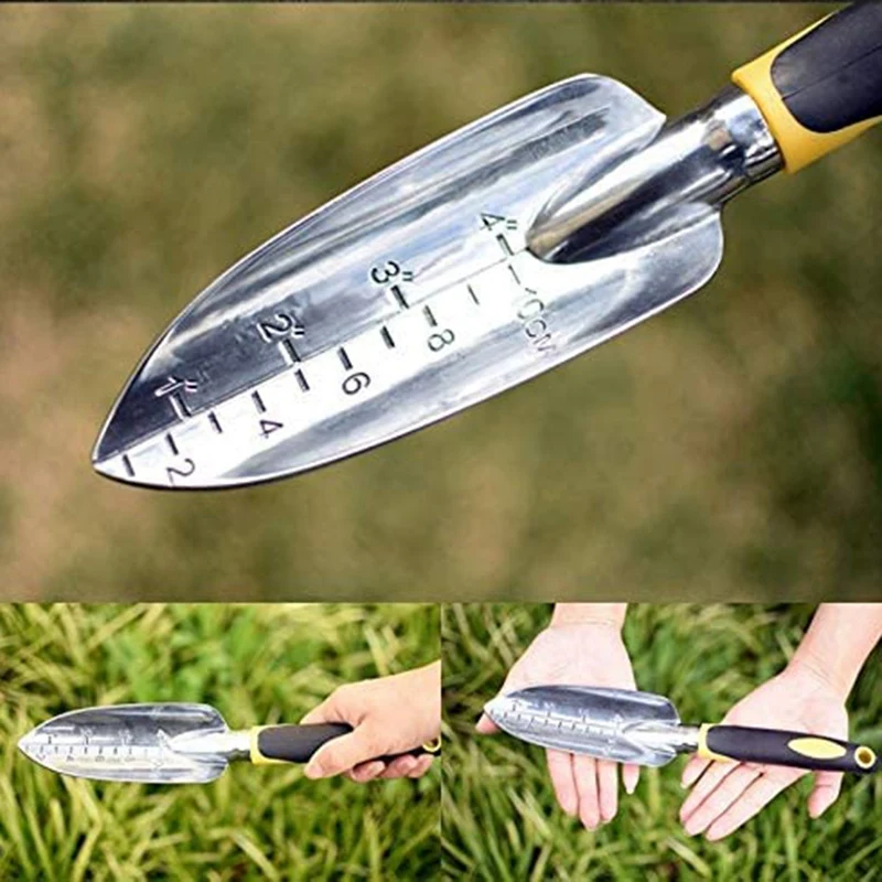 

3P Gardening Tool Kit Trowel and Heavy-Duty Cast Head Gardening Kit with Soft Anti-Skid Ergonomic Handle
