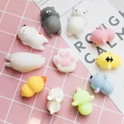 Набор мягких сжимаемых игрушек для сжимания кошек мочи антистрессовые сжимаемые Смешные сжималки кавайные животные набор антистресс забавные игрушки для детей