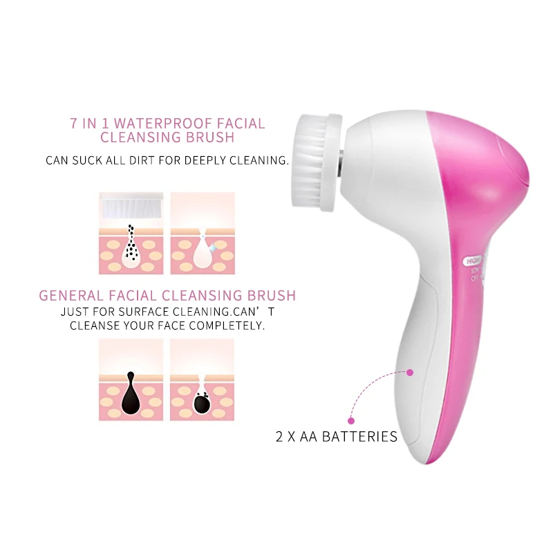 

600000 flash professional permanent IPL Laser Depilator+Face Cleansing Brush LCD laser hair removal Photoepilator women painless