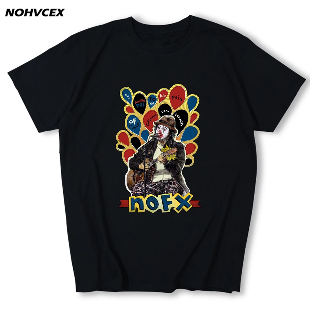 Nofx дизайн рок-группы забавная Мужская футболка | одежда