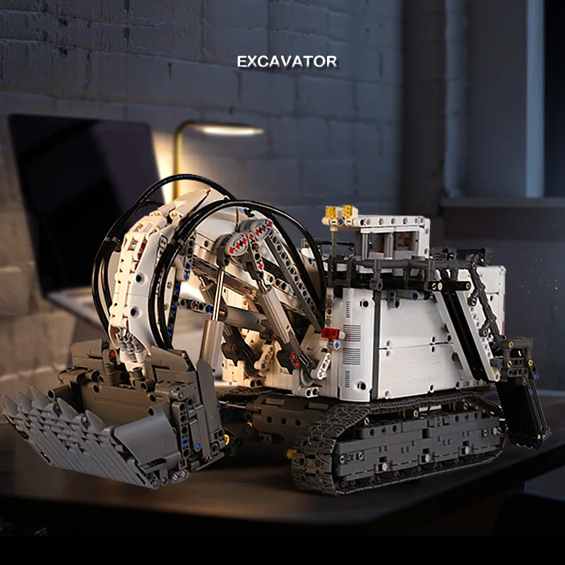 RH400 шахтный экскаватор совместим 42100 техника строительные блоки машины кирпичи