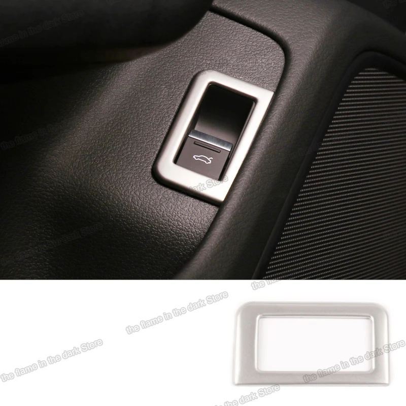 Кнопка управления переключателем багажника из углеродного волокна Lsrtw2017 отделка