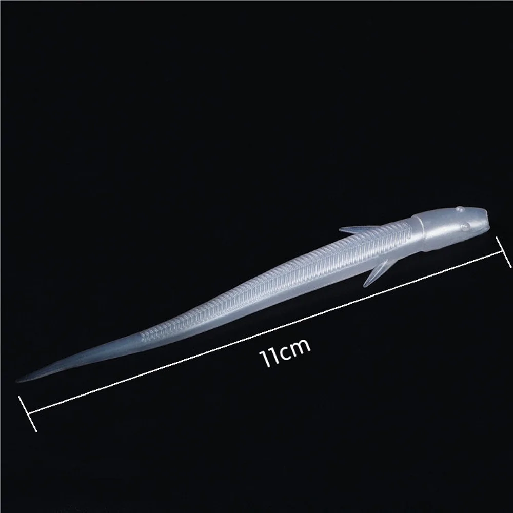 3 шт./лот бионическая Мягкая силиконовая рыболовная приманка 11 см г искусственная