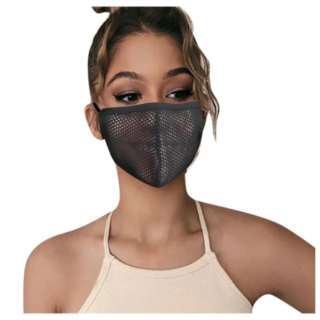 1PC Mesh Face Mask Earloop Washable Breathable Protect Outdoor Skin-Friendly Reusable Dustproof Fashion Windproof Masque | Аксессуары