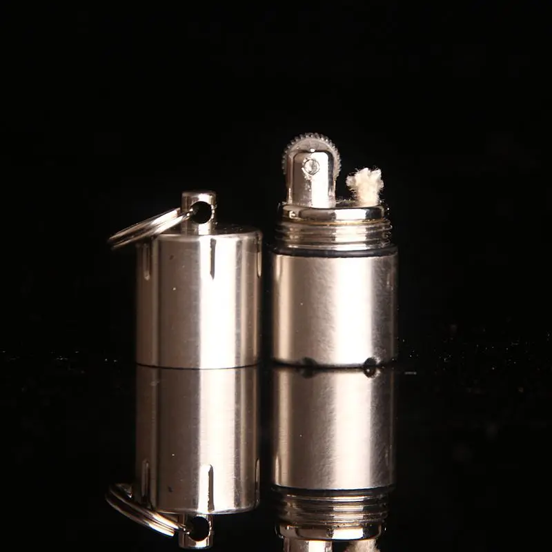 Новая фонарик из кремня необычная Зажигалка карманная Водонепроницаемая