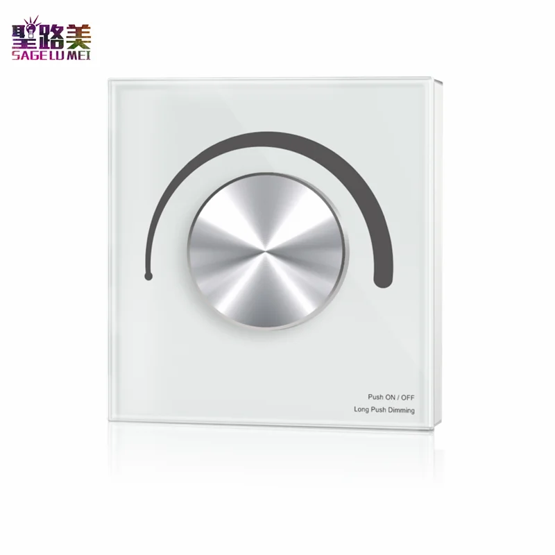 Флейта флейта одноцветная/cct/RGB стеклянная настенная поворотная панель DMX512