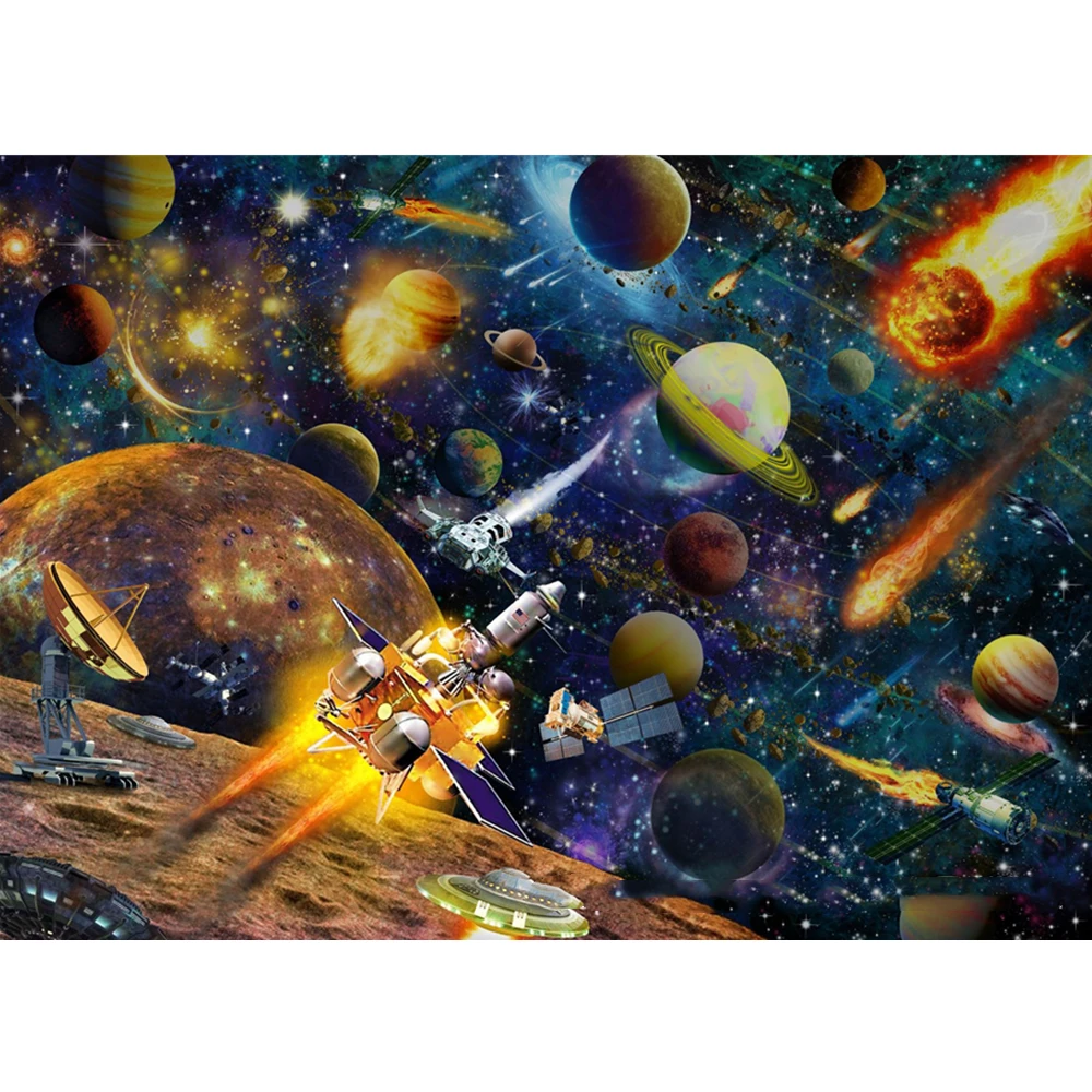 

Пазл космический пейзажный, 1000 шт., 50x70 см