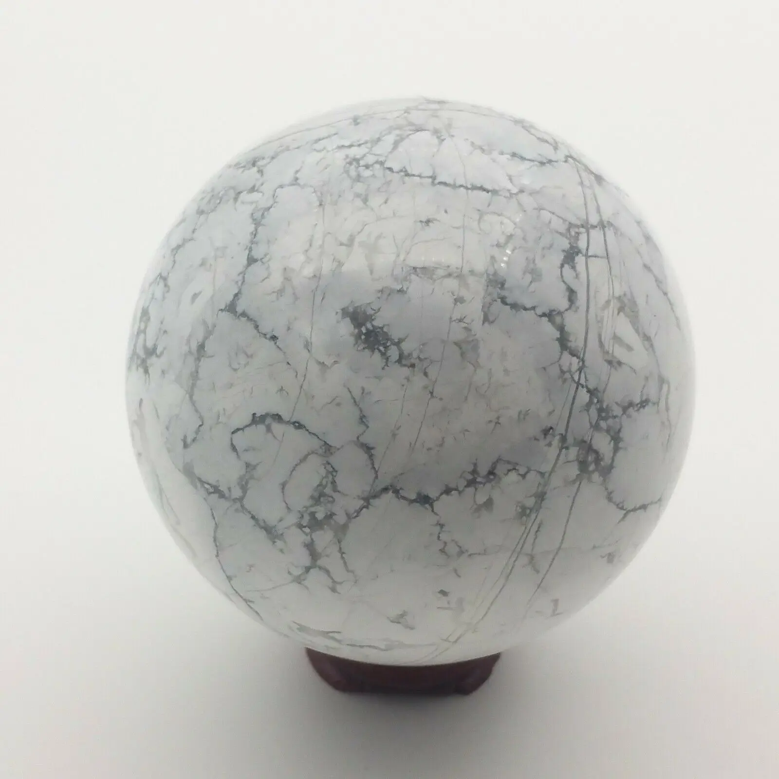 

Beautiful natural white pine ball reiki healing piece