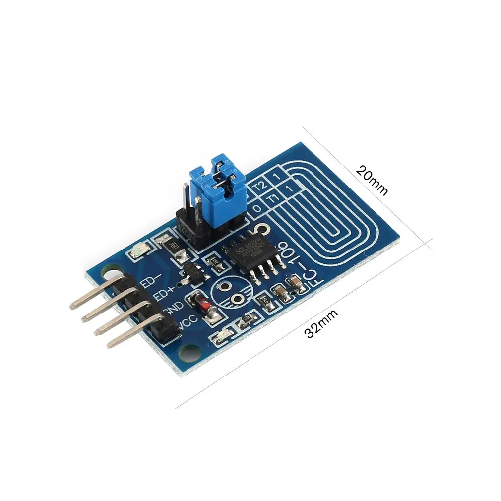 Емкостный сенсорный диммер Mudual постоянного напряжения светодиодный плавный