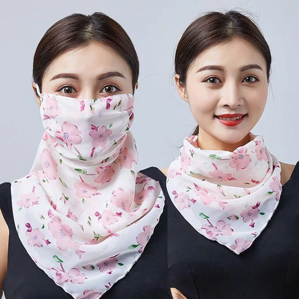 Защитная маска для лица шарф ummer Защита от УФ лучей Шарф Солнцезащитный чехол с
