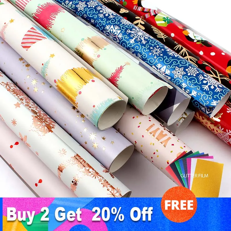 Рождественская подарочная упаковка для украшения бумажная свадебного подарка