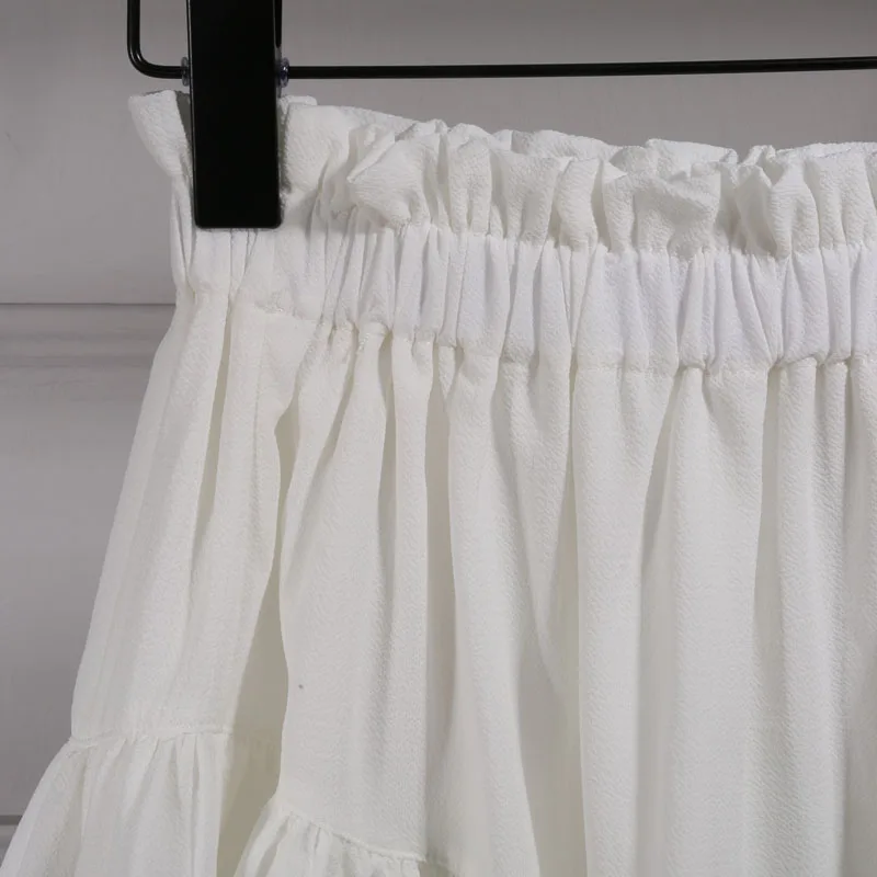 

2020 New Arrival Lace Mesh Embroidery White Blouse Short Sleeve Hollow Out Fashion Casual Shirts and Tops