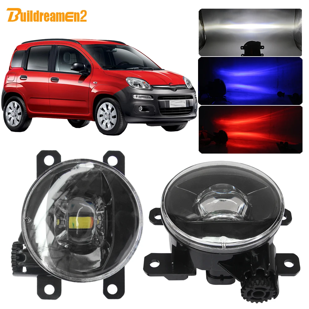 Buildreamen2 для Fiat Panda 2012 2013 Автомобильная правая + левая противотуманная фара