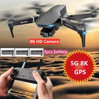 8k esc hd camera gps wifi fpv rc drone brushless 2km distance optical flow follow me rc aircraft with carry bag smart shooting