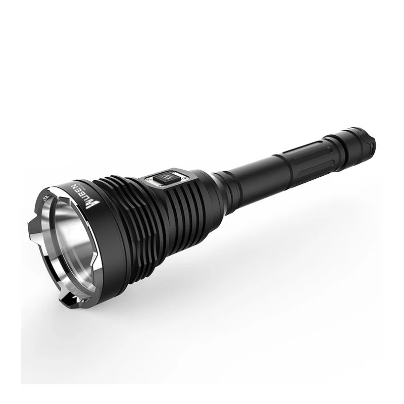 Тактический перезаряжаемый фонарик WUBEN T101 Pro CREE XHP70 max 3500 люмен 500 м с аккумулятором