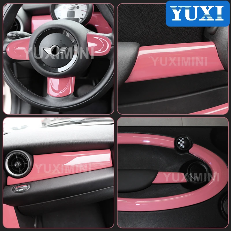 

For BMW MINI ONE Cooper S JCW R55 R56 R57 R58 R59 R60 R61 Interior Sticker Decoration Protective Cover Auto Product Accessories