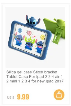 Силикагель чехол стежка кронштейн для планшета чехол для Ipad 2, 3, 4 air 1 2 Ipad mini 1 2 3 4 для нового Ipad pro 9,7 A1893