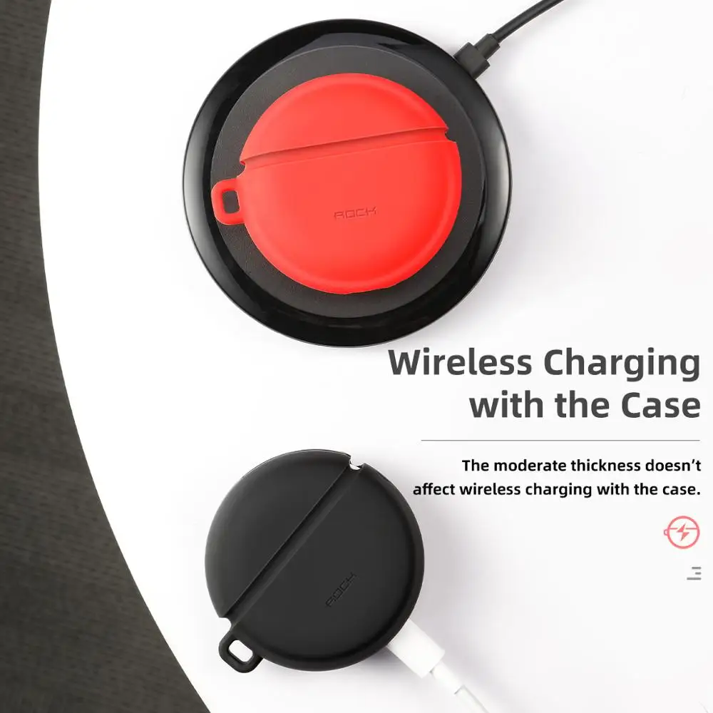Чехол для наушников Rock чехол Huawei Freebuds 3 ТПУ силиконовая гарнитура беспроводные