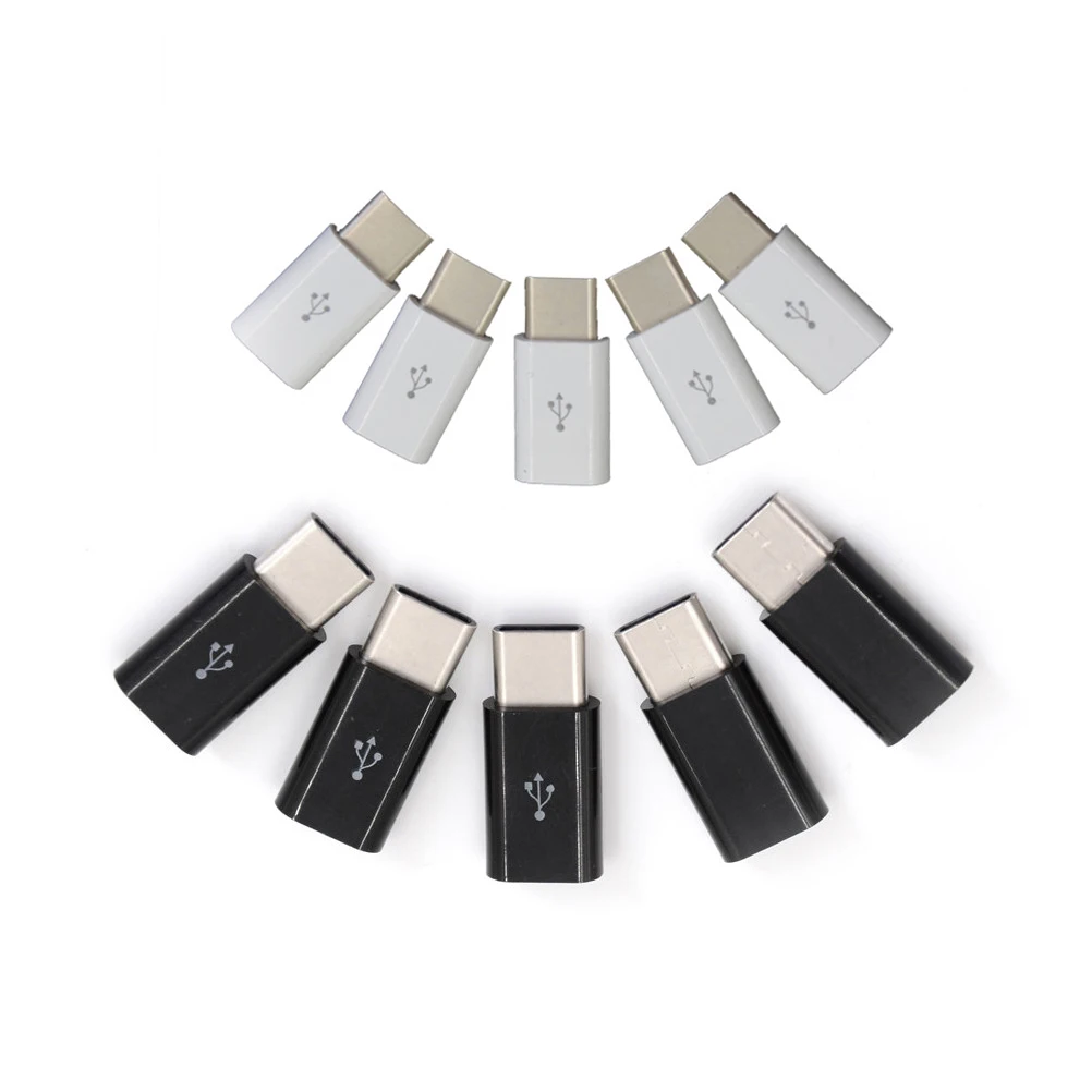 10 шт./лот USB 3 1 Type C разъем Micro 2 0 5Pin Женский данных адаптер конвертер Тип