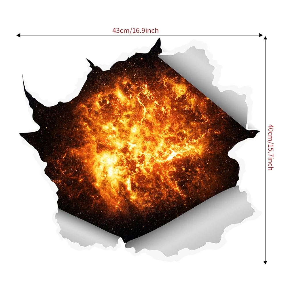 3D космические галактические настенные наклейки космическая галактика