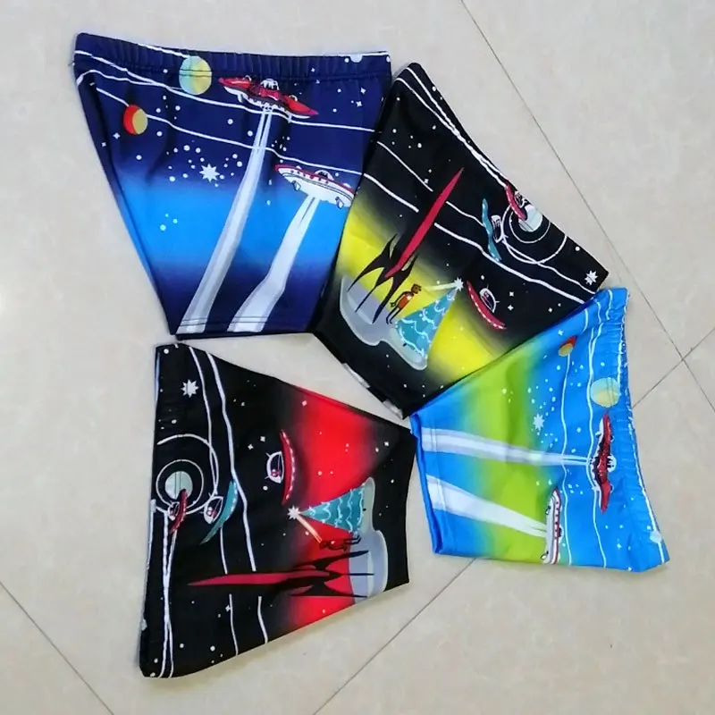 Children's swimming trunks boy swimsuit boy swim short printed swim pants  men's swimsuit for pool  trunk basketball trunks
