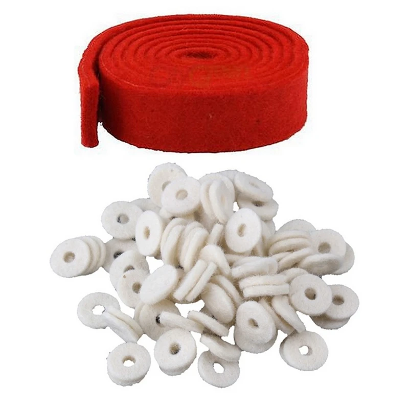 91 шт. аксессуары: 1 термоусадочная полоска для фортепиано коническая беззвучная и