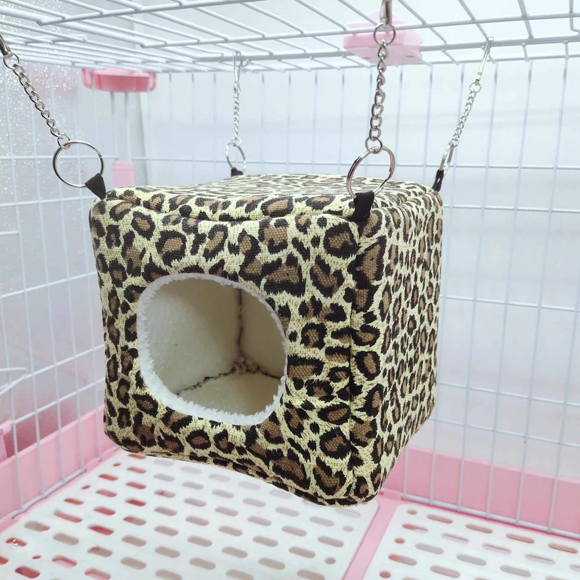 cube small pet cage warm winter hamster mini cage hanging bird nest bed house hammock for rodentguinea pigrathedgehog free global shipping