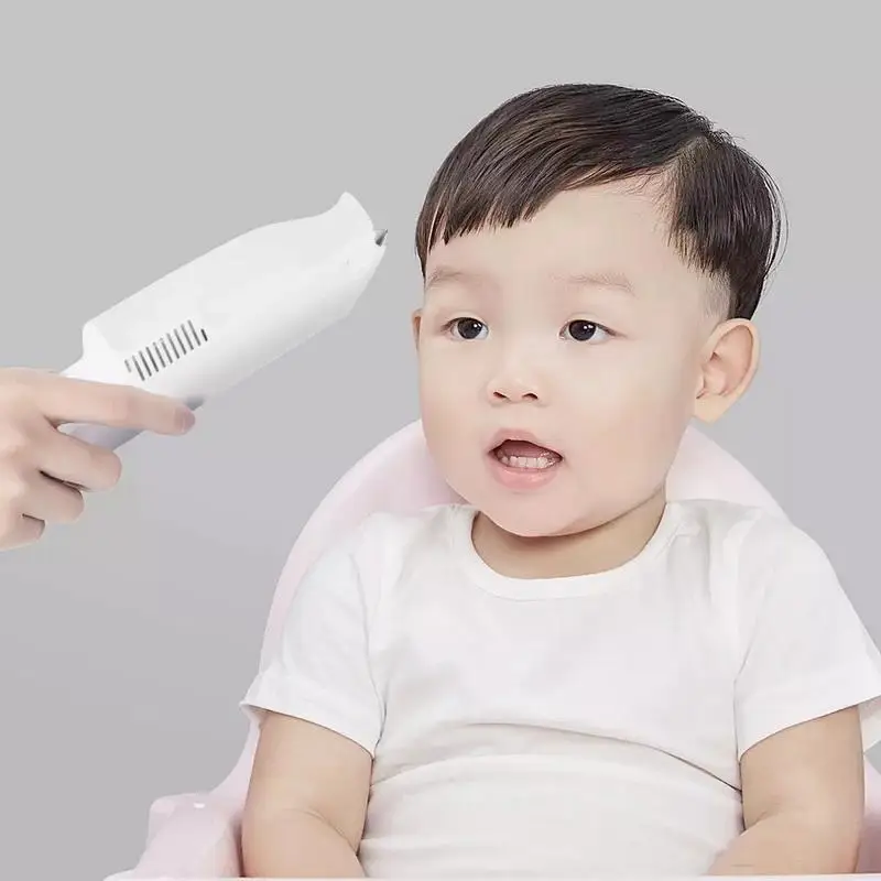 Rushan Automatic Vacuum Hair Clipper Baby Trimmer Mute IX7 Waterproof Detachable Electric Ceramic Cutter | Бытовая техника